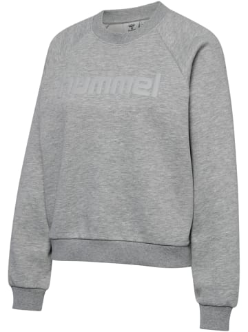 Hummel Sweatshirt Hmlkeeper Damen in LIGHT GREY MELANGE