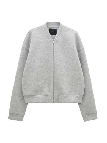 someday. Blouson in Light Grey Mélange