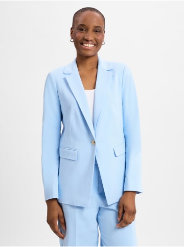 comma Blazer in hellblau