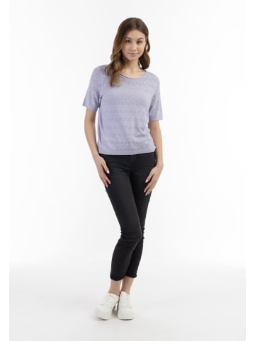 myMo Damen Strickpullover in Flieder