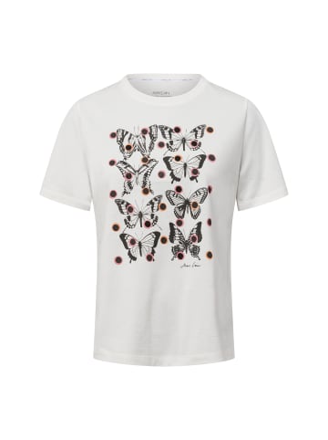 MARC CAIN COLLECTIONS T-Shirt in weiß schwarz