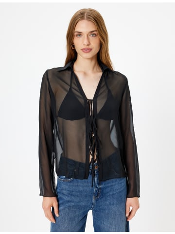 KOTON Shirt in Schwarz