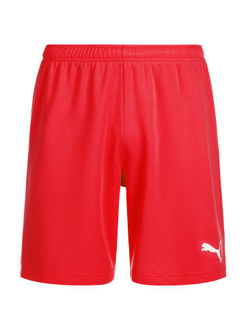 Puma Trainingsshorts TeamRISE in rot / weiß