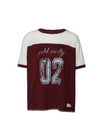 Odd Molly T-shirt GamzeOM in Rhubarb