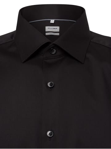 OLYMP  Hemd in schwarz