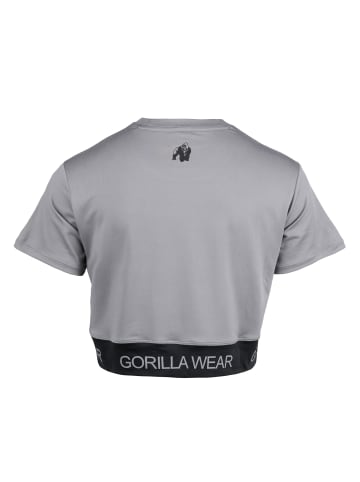 Gorilla Wear Colby Cropped T-Shirt - Grau