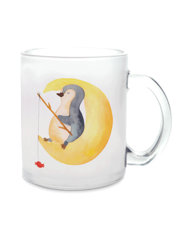 Mr. & Mrs. Panda Teetasse Pinguin Mond ohne Spruch in Transparent