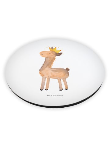 Mr. & Mrs. Panda magnet Lama König ohne Spruch in Weiß