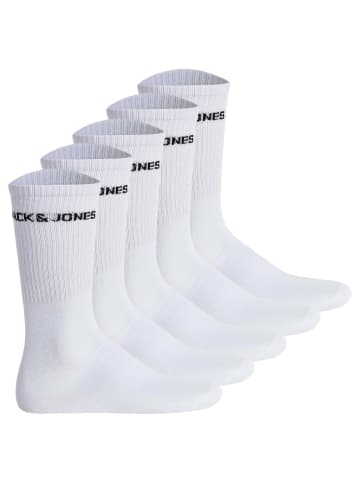 Jack & Jones Socken 5er Pack in Weiß