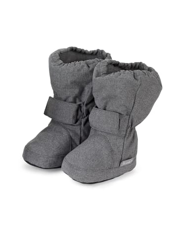 Sterntaler Baby Schuhe in anthrazit melange