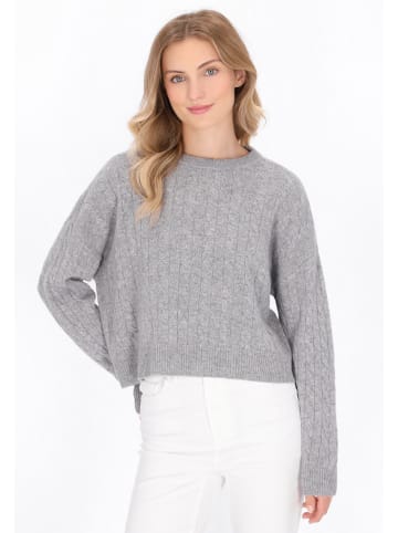 DreiMaster Women Sweater in light grey melange