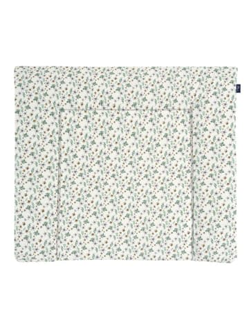 Alvi Stoff-Wickelauflage Jersey Organic Cotton 70 x 85 cm in weiss,bunt