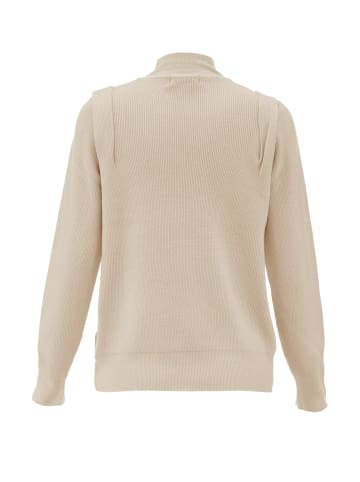 caspio Damen Strickpullover in Beige