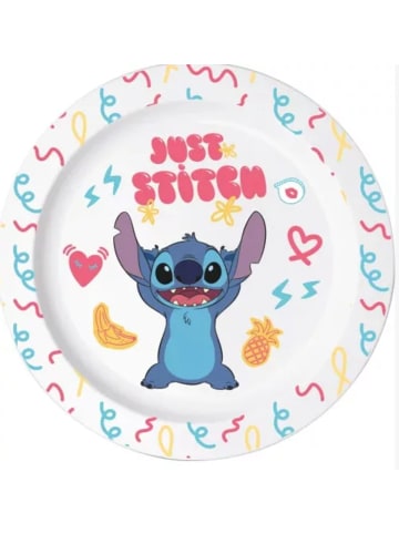 Disney Stitch , mikrowellengeeigneter Kunststoffteller