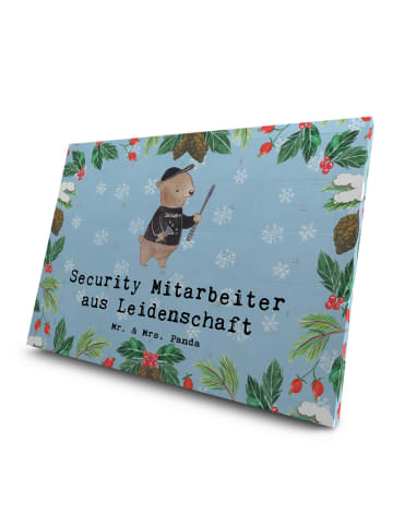 Mr. & Mrs. Panda Adventskalender Security Mitarbeiter Leidenscha... in Eisblau