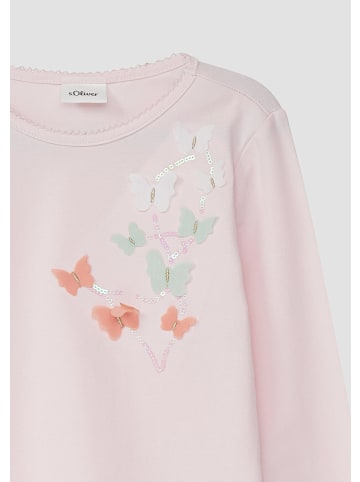 s.Oliver T-Shirt in 4117_zartrosa