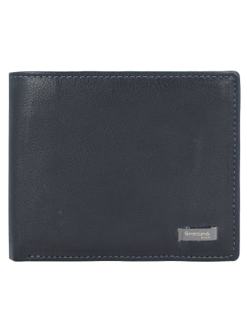 Greenland Nature Black Nappa Geldbörse RFID Leder 11 cm black