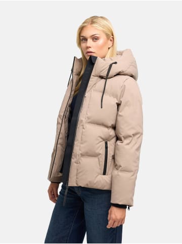 Navahoo Steppjacke Wolkentanz XIV in Taupe Grey
