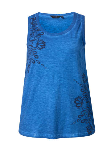 Ulla Popken Strick-Top in petrolblau