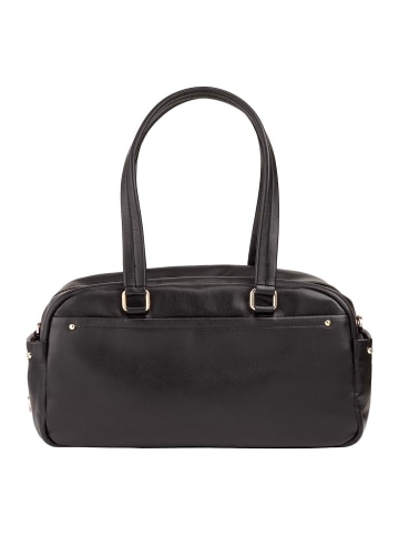 DuDu Pocket Schultertasche Leder 33 cm nero
