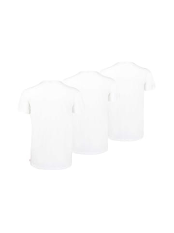 Levi´s T-Shirt 3er Pack in Weiß