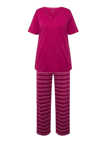 Ulla Popken Pyjama in fuchsia