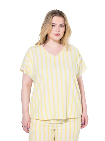 Studio Untold Bluse in zartes gelb