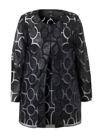 Ulla Popken Jacke in schwarz