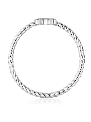 Glanzstücke München Ring Kleeblatt aus Sterling Silber in silber