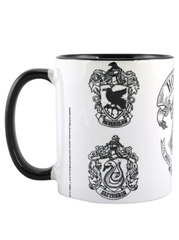 United Labels Harry Potter Tasse - Hogwarts Wappen  320 ml in weiß