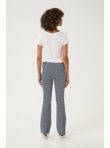 CULTURE Casual Hose CUtea Slim fit in Dress Blues/White Stripe