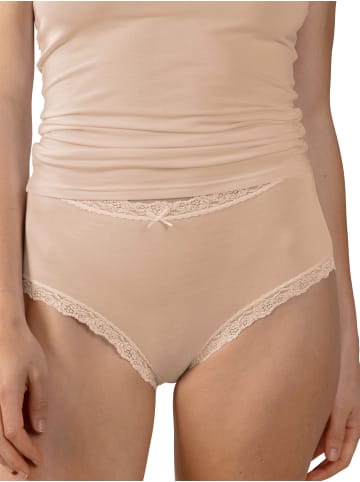 Nina von C. 6er Pack Damen Taillenslip in nude-weiss