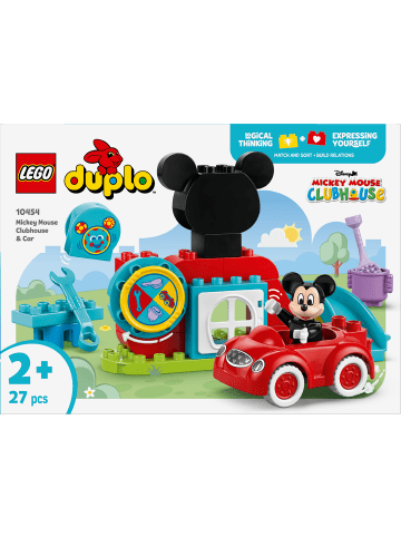 duplo Mickys Clubhaus und Auto in Mehrfarbig ab 2 Jahre
