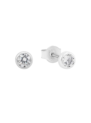 Amor Ohrstecker WG 750/18ct in Silber