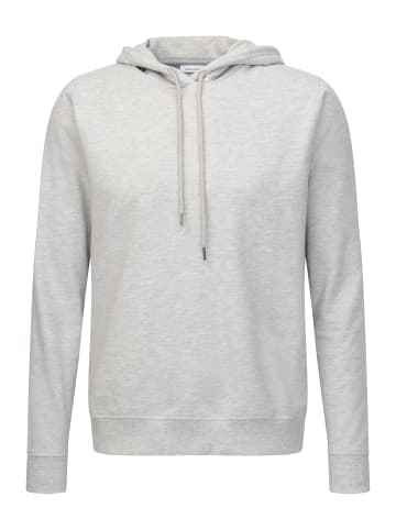 Seidensticker Hoodie Sweatshirt Herren in Silvergrey Melange