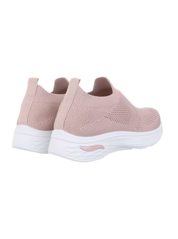 Ital-Design Freizeitschuh in Altrosa