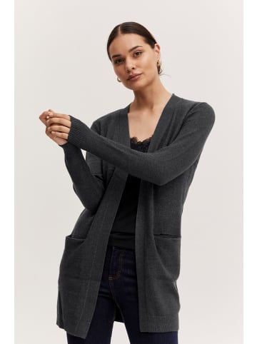 b.young Strickjacke in grau