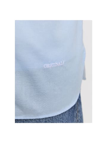 Jack & Jones Langarmhemd in Cashmere Blue