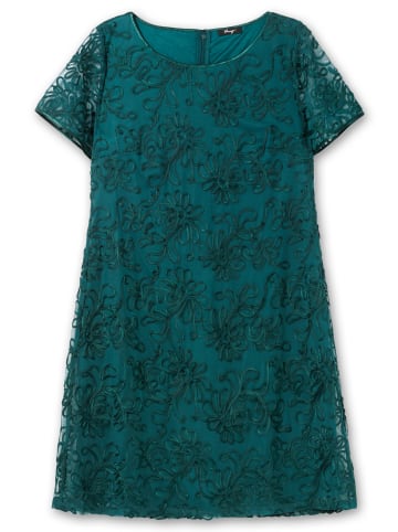 sheego Cocktailkleid in petrol