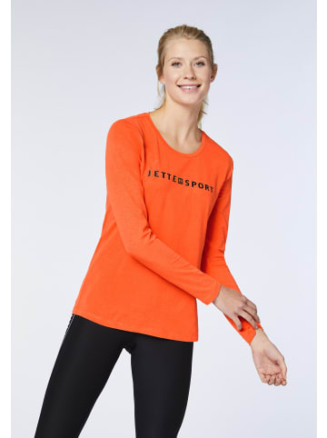 Jette Sport Longsleeve in Orange