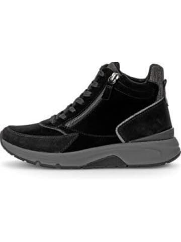 rollingsoft Schnürstiefelette in schwarz