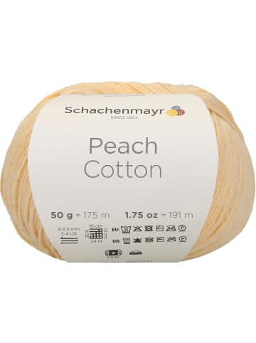 Schachenmayr since 1822 Handstrickgarne Peach Cotton, 50g in Vanilla