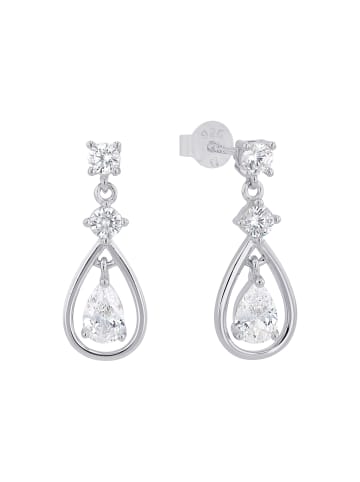 Amor Ohrhänger Silber 925, rhodiniert in Silber