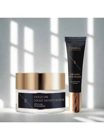 ErthSkin 24K Night & Eye Essentials
