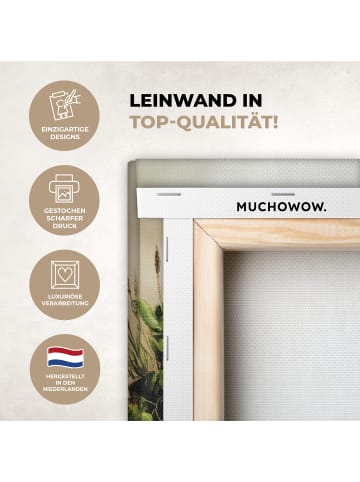 MuchoWow Leinwand bilder Kräutertisch (BxH)