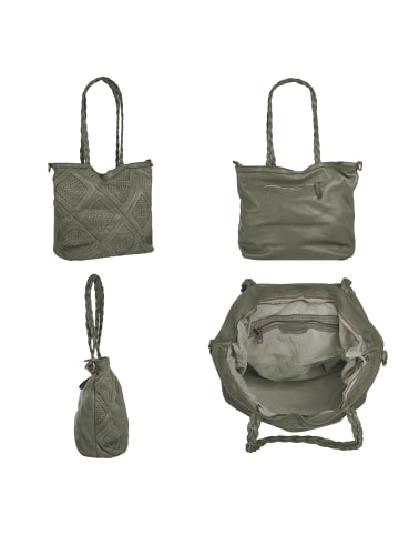 Samantha Look Shopper in grün