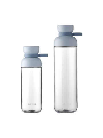 Mepal 2er Set Trinkflaschen Vita 500 + 900 ml in Nordic Blue