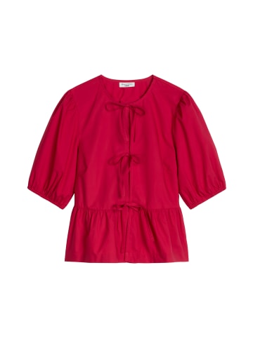 Marc O'Polo DENIM Peplum-Bluse regular in Vivid Cherry
