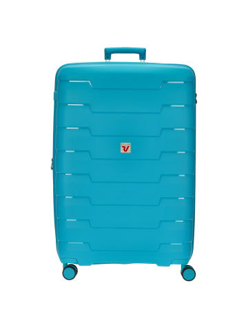 Roncato Skyline - 4-Rollen-Trolley L 79 cm erw. in blue java