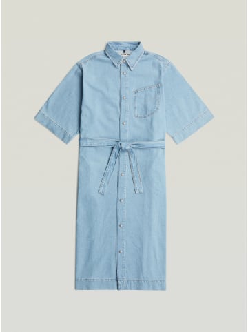 G-Star Raw Carter Denim-Hemdkleid vintage lt aged